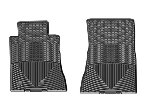 WeatherTech 2015+ Ford Mustang Shelby GT350/GT350R Front Rubber Mats - Black - W379