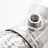 Stainless Works 2013-18 Ford Focus ST 3in High-Flow Cats Downpipe Factory Connection - FC13DPCAT