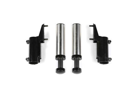 Fabtech 07-18 Jeep JK 4WD 3in Front Dirt Logic 2.25 Bump Stop Kit - FTS24186