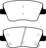 EBC 2019+ Hyundai Veloster N (2nd Gen) 2.0L Turbo Yellowstuff Rear Brake Pads - DP42344R
