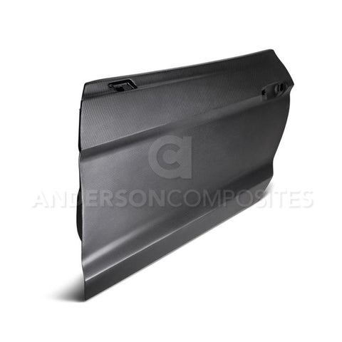 Anderson Composites 15-17 Ford Mustang Dry Carbon Doors (Pair) - AC-DD15FDMU-DRY