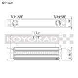 Koyo 10 Row Oil Cooler 11.25in x 3in x 2in (AN-10 ORB provisions) - XC101103W