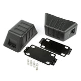Rugged Ridge XHD Bumper Tow Point Covers 07-18 Jeep Wrangler JK - 11540.26