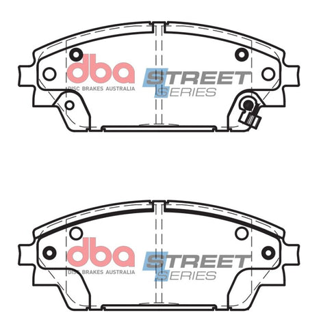 DBA 14-16 Mazda 3 Front Street Series Brake Pads - DB2330SS