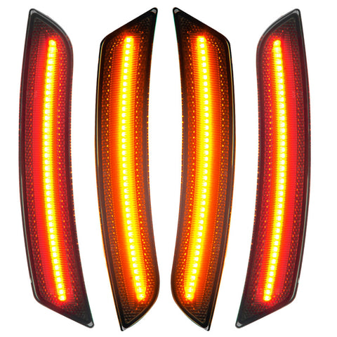Oracle 16-19 Chevrolet Camaro Concept Sidemarker Set - Tinted - No Paint - - 9900-020