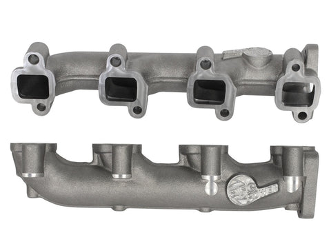 aFe Power BladeRunner Ported Ductile Iron Exhaust Manifold 01-16 GM Diesel Trucks V8-6.6L (td) - 46-40024