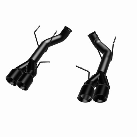 MagnaFlow 13 Ford Mustang Shelby GT500 V8 5.8L Quad Split Rear Exit Stainless Cat Back Perf Exhaust - 15177