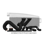 Mishimoto Subaru 02-07 WRX/04-07 STi Top-Mount Intercooler Kit - Silver/Black Hoses - Not For iRHD - MMTMIC-WRX-01SLBK