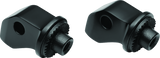 Kuryakyn Splined Front Peg Adapter 15-20 Scout Satin Black - 8893