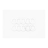 DeatschWerks -4 AN Aluminum Crush Washer (Pack of 10) - 6-02-0301