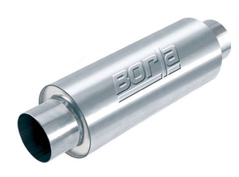 Borla XR-1 Racing Sportsman 3 inch Outlet / 3 inch Inlet Round Muffler - 40085