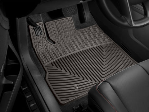 WeatherTech 21-22 Toyota Sienna Rear Rubber Mats - Cocoa - W582CO
