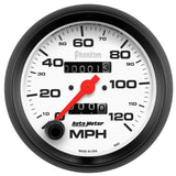 Autometer Phantom 3-3/8in 120MPH Speedometer Gauge - Mechanical Full Sweep - 5892