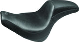 Mustang 06-17 Harley Softail Wide Tire (200mm) Sport Touring Passenger Seat - Black - 76251