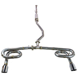 Remark 2022+ Honda Civic Sport Sedan (FE2) Cat-Back Exhaust - Dual Stainless Steel Tips - RK-C2063H-11