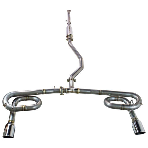 Remark 2022+ Honda Civic Sport Sedan (FE2) Cat-Back Exhaust - Dual Stainless Steel Tips - RK-C2063H-11