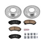 Power Stop 2002 Honda Passport Front Z23 Evolution Sport Brake Kit - K5259