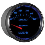 AutoMeter Gauge Voltmeter 2-5/8in. 18V Electric Cobalt - 7991