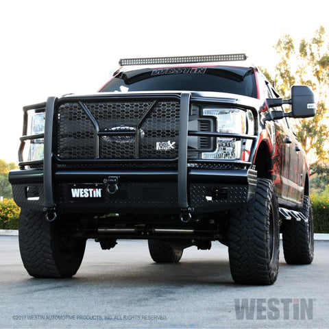 Westin/HDX Bandit 17-19 Ford F-250 / F-350 Front Bumper - Textured Black - 58-31125