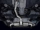 AWE 19-23 BMW 330i / 21-23 BMW 430i Base G2X Touring (Excl. Conv) Axle-Back Exhaust - Diamond Black - 3015-33429
