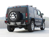 aFe Power MACHForce XP Exhaust System Cat-Back 409 Stainless Steel 07-08 Hummer H2 V8 6.0L/6.2L - 49-44049