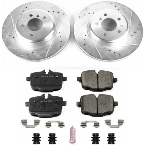 Power Stop 11-16 BMW 550i Rear Z23 Evolution Sport Brake Kit - K6037