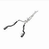 MagnaFlow SYS Cat-Back 2017 Ford F-150 Raptor 3.5L Dual Black Coated 3in Tips - 19350