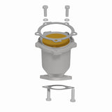 MagnaFlow Direct Fit Catalytic Converter 2003-06 Hyundai Sante FE 3.5L Front Left - 51253
