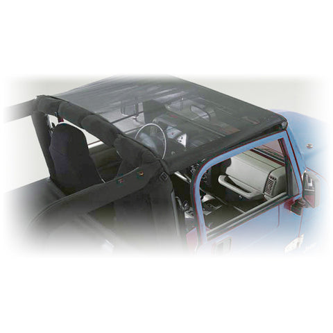 Rugged Ridge Mesh Summer Brief Top 07-09 Jeep Wrangler - 13579.02