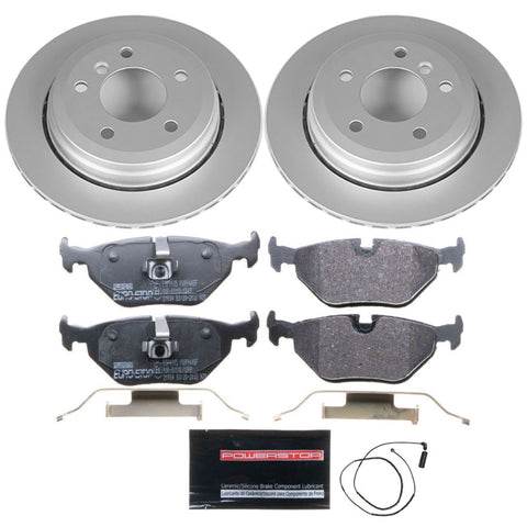 Power Stop 01-05 BMW 325xi Rear Euro-Stop Brake Kit - ESK2970