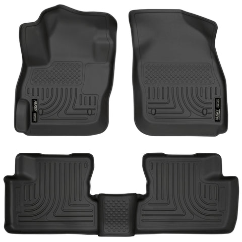 Husky Liners 10-12 Mazda 3 WeatherBeater Combo Black Floor Liners - 98631
