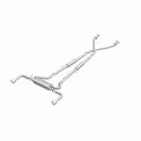 MagnaFlow 14 Infiniti Q50 V6 3.7L Cat-Back Polished Stainless Tips Dual Split Rear Exit Exhaust - 15310