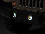 Raxiom 07-18 Jeep Wrangler JK Axial Series 4-In LED Fog Lights w/ Halo - J142666