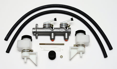 Wilwood Tandem Master Cylinder - 1in Bore w/ Remote Reservoirs - 260-7563