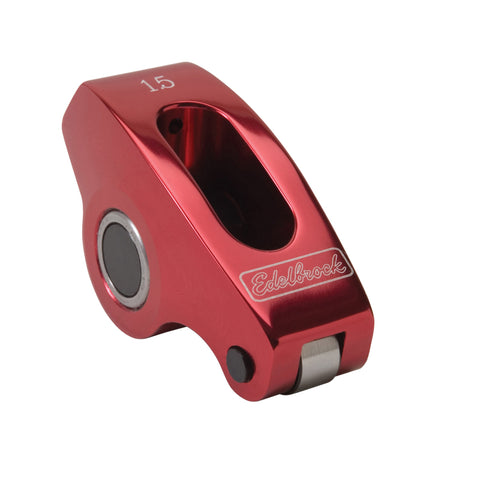 Edelbrock Rocker Arms Roller SBC 3/8In 1 5 1 Ratio Individual - 77771