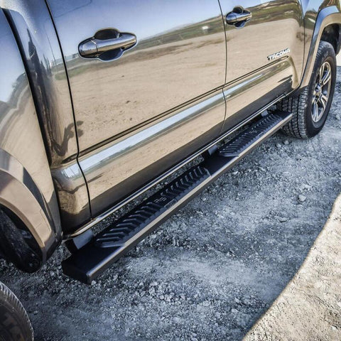 Westin 2005-2018 Toyota Tacoma Double Cab R5 Nerf Step Bars - Black - 28-51135