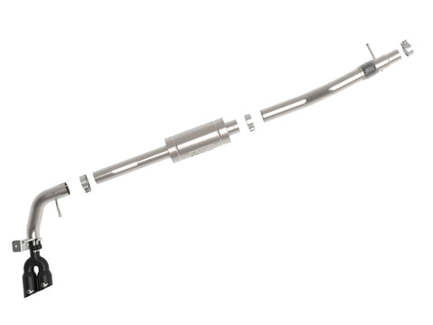 aFe Rebel Series 3in 304 SS Cat-Back Exhaust Side Exit w/ Black Tips 19 Ford Ranger L4-2.3L (t) - 49-33111-B