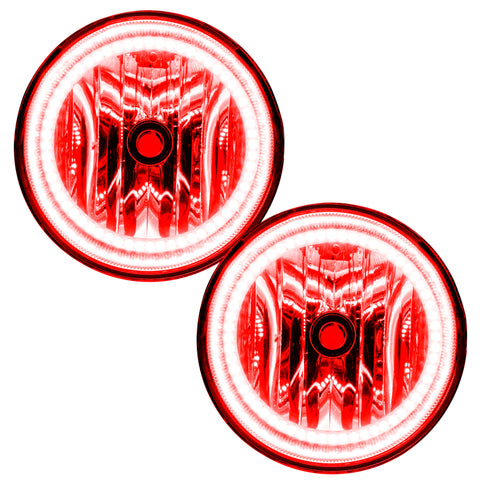 Oracle Lighting 08-11 Ford Ranger Pre-Assembled LED Halo Fog Lights -Red - 8117-003