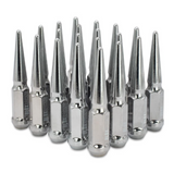 BLOX Racing Spike Forged Lug Nuts - Chrome 12 x 1.25mm - Set of 20 - BXAC-00150-20