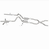 MagnaFlow Sys C/B 55-57 Chevy Bel Air V8 3inch - 16596