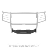 Go Rhino 18-20 Ford F-150 3100 Series StepGuard Winch Plate Kit (Req. 3296T or 3296MT) - Tex. Black - 32961T