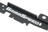 GrimmSpeed 05-09 Subaru Legacy/Outback Radiator Shroud w/Tool Tray - Textured Black - 096030