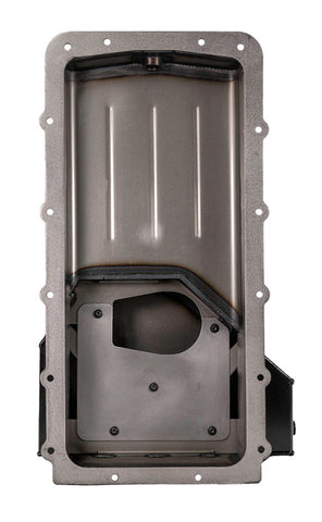 Moroso Ford 5.0 Coyote (w/Rear Sump) Road Race Baffled Wet Sump 9qt 6-5/8in Steel Oil Pan - 20571
