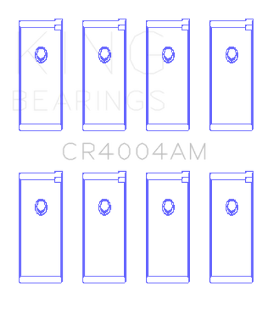 King Isuzu 4XC1/4XC1T 1.5L (Size STD) Rod Bearing Set - CR4004AM