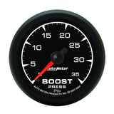 Autometer ES 52mm 35 PSI Mechanical Boost Gauge - 5904