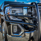 Westin 19-21 GMC Sierra 1500 HDX Grille Guard - Black - 57-3965