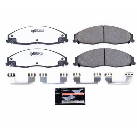 Power Stop 03-07 Cadillac CTS Front Z26 Extreme Street Brake Pads w/Hardware - Z26-921