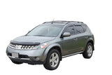 AVS 03-07 Nissan Murano Ventvisor Outside Mount Window Deflectors 4pc - Smoke - 94921