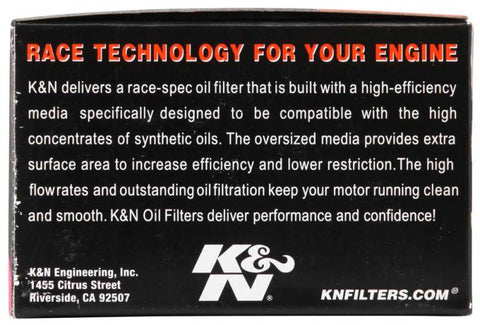 K&N Suzuki / Betamotor 2.375in OD x 1.25in H Oil Filter - KN-136