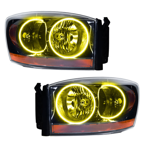 Oracle 06 Dodge Ram SMD HL - Black - ColorSHIFT w/ BC1 Controller - 7033-335